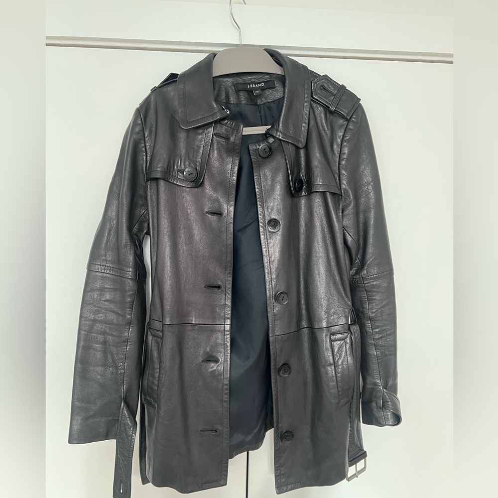J Brand Leather Jacket